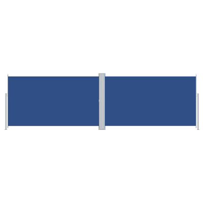vidaXL Uttrekkbar sidemarkise 180x600 cm blå