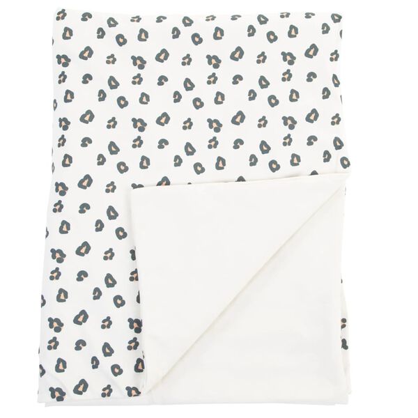 CHILDHOME Babyteppe 100x80 cm jersey leopard
