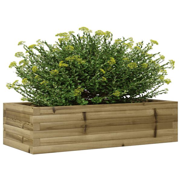 vidaXL Plantekasse 90x40x23 cm impregnert furu