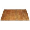 vidaXL Bordplate naturlig kant 100x80x3,8 cm heltre mango
