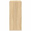 vidaXL Bokhylle sonoma eik 60x30x71,5 cm konstruert tre