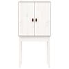 vidaXL Highboard hvit 60x40x120 cm heltre furu