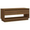 vidaXL TV-benk sonoma eik 102x41x44 cm konstruert tre