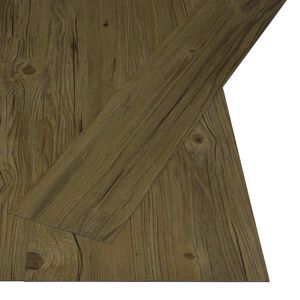 vidaXL Selvheftende Gulvplank Brun 4,46 m&sup2; 32 stk. PVC