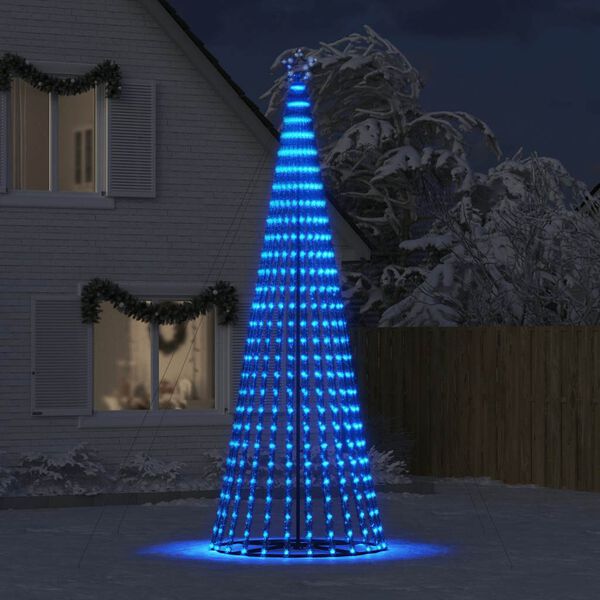 vidaXL LED Juletre 1028 LEDs Blå 403 cm