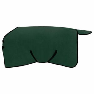vidaXL Hestepledd Kraftig m&oslash;rk gr&oslash;nn 75 cm Polyester Fleece