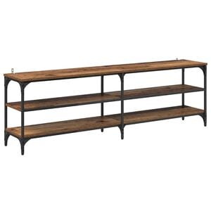 vidaXL TV-skap Gamle tre 160 x 30 x 50 cm Ingeni&oslash;rtre og jern