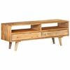 vidaXL TV-benk 110x30x41 cm heltre mango