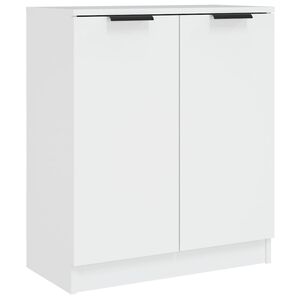 vidaXL Skjenk hvit 60x30x70 cm konstruert tre