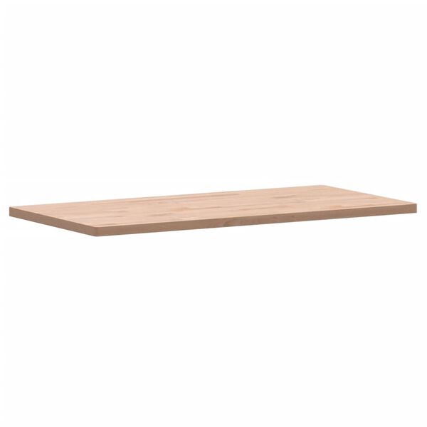 vidaXL Benkeplate til bad 100x50x2,5 cm heltre b&oslash;ketre
