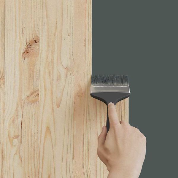 vidaXL Møbelmaling Grå 10 x 10 x 12,2 cm Veggdart