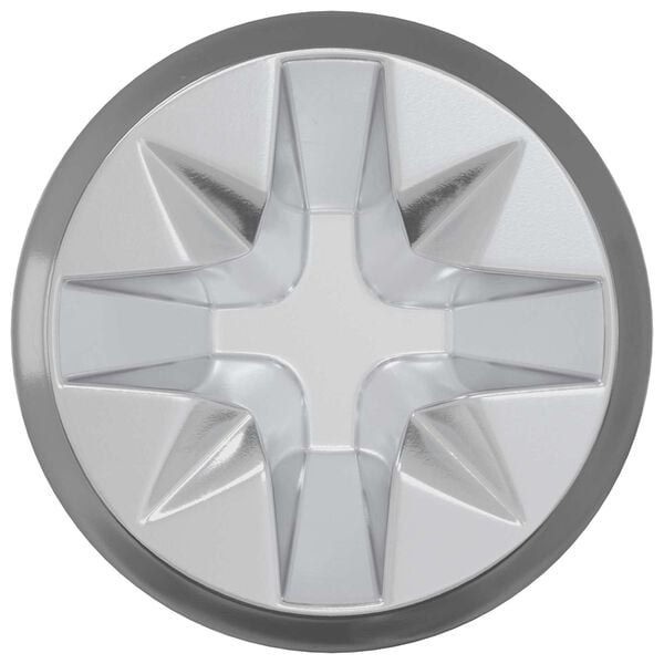 vidaXL Kam-lock skrue 2 pcs S&oslash;lv og svart M6 x 40 mm St&aring;l og plast