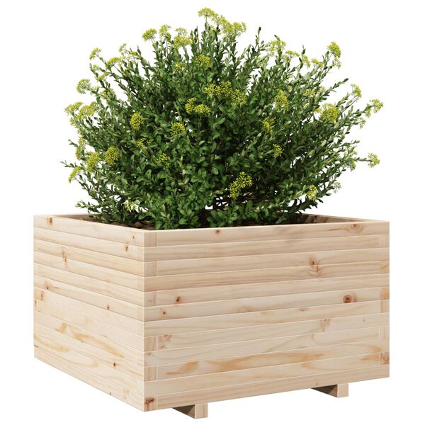 vidaXL Plantekasse 80x80x49,5 cm heltre furu