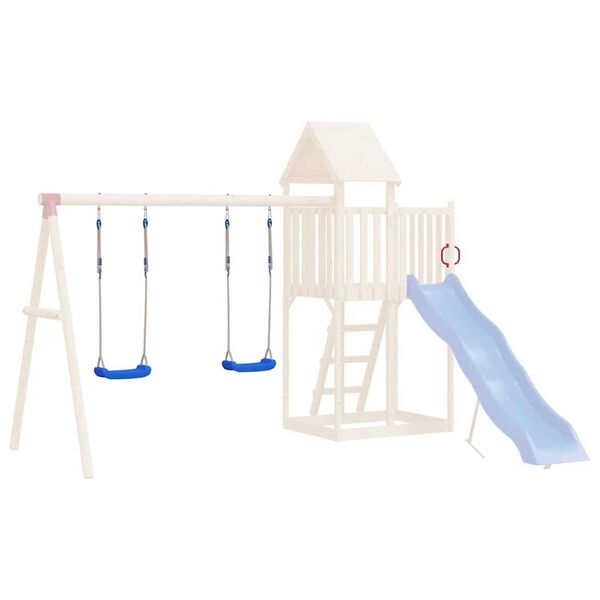 vidaXL Huskeseter med tau 2 stk bl&aring; 37x15 cm polyeten