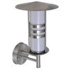 Rustfritt st&aring;l Vegglampe - Pagoda Form