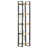 vidaXL Bokhylle 5 etasjer 40x30x180 cm heltre mango