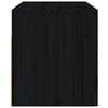 vidaXL Veggmonterte nattbord 2 stk svart 50x36x40 cm