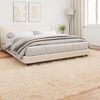 vidaXL Faux Skinnmatte Tafalla Beige 240 x 340 cm Polyester