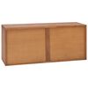 vidaXL TV-benk 90x30x40 cm heltre teak