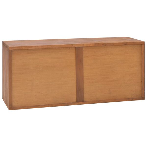vidaXL TV-benk 90x30x40 cm heltre teak