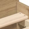 vidaXL Sengeramme uten madrass artisan eik 90x190 cm konstruert tre