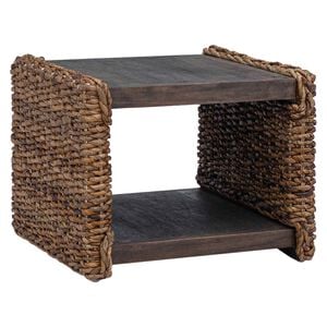 vidaXL Kaffebord Naturlig 45 x 45 x 45 cm Massiv Mahogni Tre