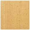 vidaXL Bordplate 70x70x4 cm bambus