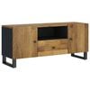 vidaXL TV-benk 105x33,5x46 cm heltre mango og konstruert tre