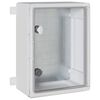 vidaXL Kontrollskap Gr&aring; 37 x 19,5 x 40 cm ABS-plast