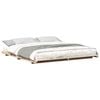 vidaXL Sengestamme Brun 180 x 220 cm Massiv furu