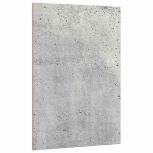 vidaXL Dekorpaneler 12 stk. Betonggr&aring; 21 x 30 x 0,27 cm Konstruert tre