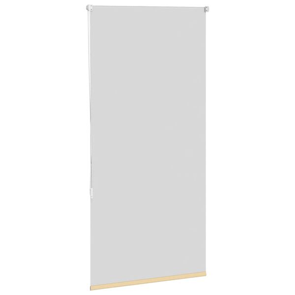 vidaXL Rullegardin lystette 75x130 cm stoff bredde 70,7 cm polyester