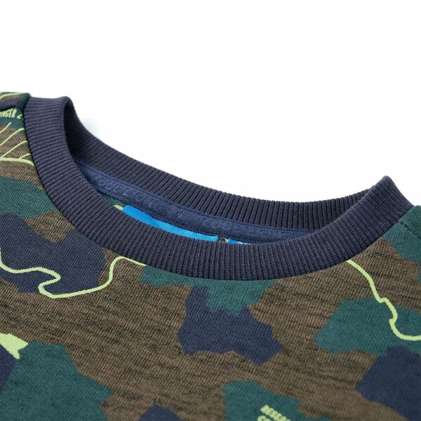 Barnegenser mørkekaki melert 92