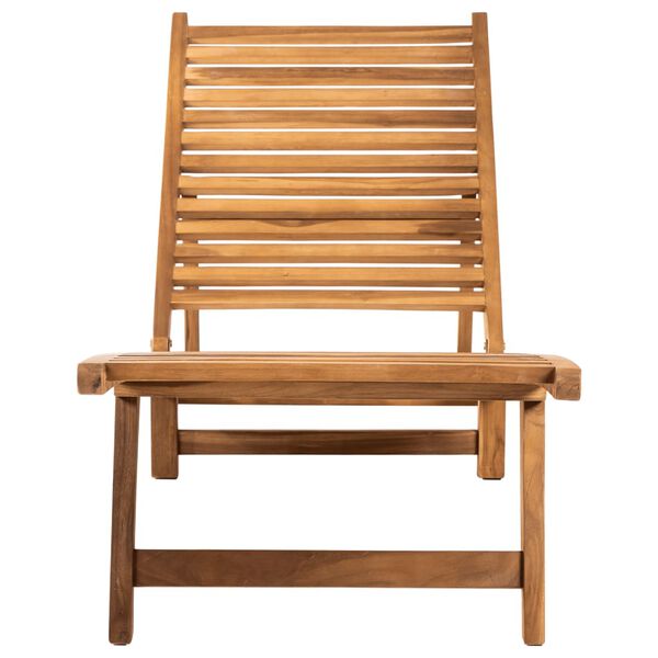 vidaXL Solseng heltre teak