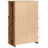 vidaXL LED sideboard Gammelt tre 60,5 x 37 x 100 cm Konstruert tre