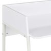 vidaXL Skrivebord hvit 90x60x88 cm
