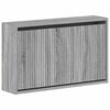 vidaXL Vegghengt skoskap ARNHEM 71 x 17 x 43 cm Konstruert tre