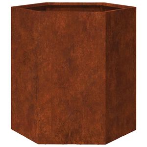 vidaXL Plantekasse rust 40x40x45 cm cortenst&aring;l