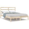 vidaXL Sengeramme heltre 135x190 cm Double