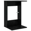 vidaXL Sidetabell Svart Eik 40 x 38 x 62,5 cm Konstruert tre