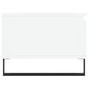 vidaXL Salongbord hvit 90x50x36,5 cm konstruert tre