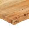 vidaXL Bordplate 100x60x3,8 cm naturlig kant heltre mango