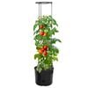 vidaXL Tomatpotte antrasitt &Oslash;39x150 cm polypropylen