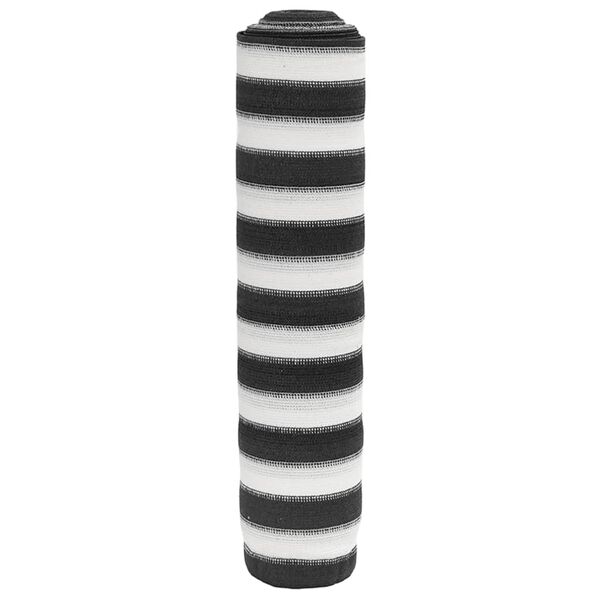 vidaXL Skjermnett antrasitt og hvit 1,2x25 m HDPE 150 g/m&sup2;