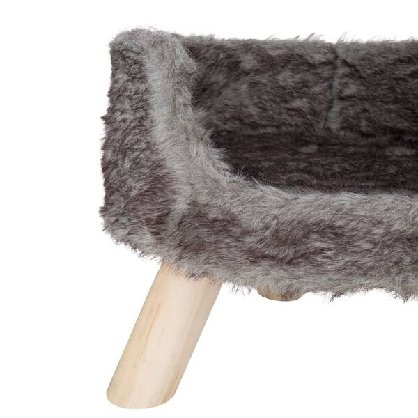 DISTRICT70 Katteseng plysj NORDIC s&oslash;lv