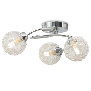 vidaXL Taklampe med 3 LED-p&aelig;rer G9 120 W