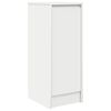 vidaXL Skjenk hvit 29,5x34x76 cm konstruert tre