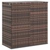 vidaXL Utend&oslash;rs putekasse PE-rotting 100x49x103,5 cm brun