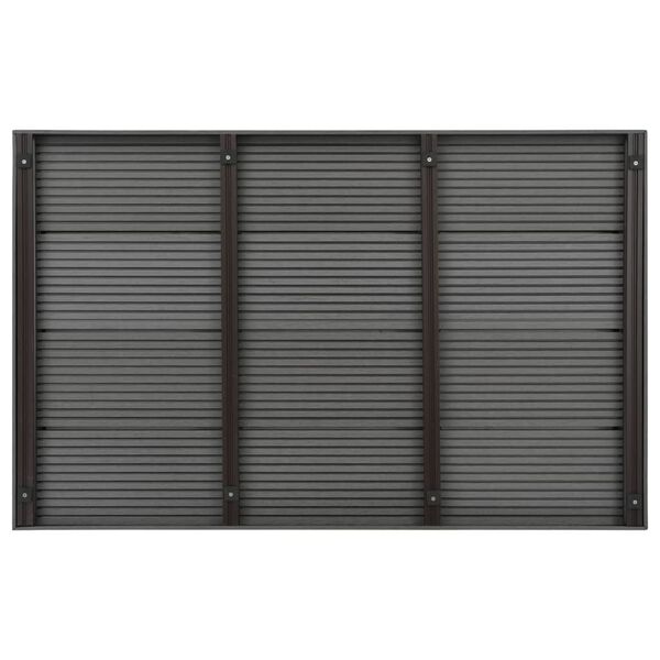 vidaXL Gulvelement for soldusj og bassengstige WPC