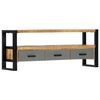 vidaXL TV-benk 130x30x50 cm heltre mango